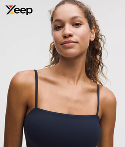 เสื้อชั้นในกีฬาโยคะคุณภาพสูงสำหรับผู้หญิง XEEP รุ่น XC-SB-184 แบบเรียบง่าย ระบายอากาศได้ดี สายปรับได้ แผ่นรองถอดออกได้ รองรับได้ดีเยี่ยม แห้งเร็ว - Product Image 4