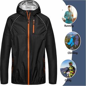 Chaqueta cortavientos de diseño personalizado a precio de fábrica, chaqueta impermeable para hombre, chaqueta impermeable de la mejor calidad para adultos, subida por Dress Sports - Product Image 5