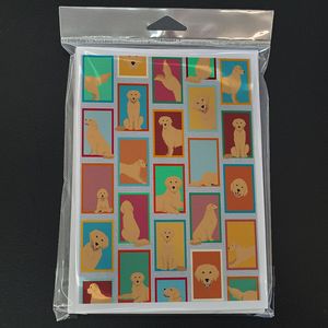 Lunatique A7 Taille 5x7 Cartes Vierge Pack de 8 Golden Retriever Cartes de Voeux avec Enveloppes - Product Image 3