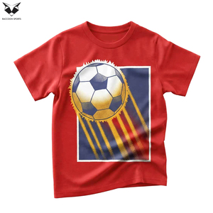 เสื้อยืดเด็กผู้ชายผ้าฝ้ายออร์แกนิคเป็นมิตรกับสิ่งแวดล้อม เนื้อผ้านุ่ม ระบายอากาศได้ดี เสื้อยืดเด็กเรียบง่าย รับทำแบรนด์ สินค้าคุณภาพดี เสื้อเด็กผู้ชายสำหรับฤดูร้อน - Product Image 2