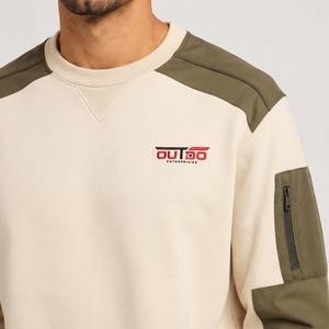 Men's <b>sweatshirt</b> provides breathable comfort soft construction and premium quality for <b>gym</b> workouts relaxing weekends - Product Image 6
