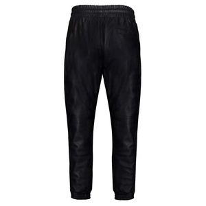 Pantalon en cuir slim fit tendance, pantalon en cuir véritable de haute qualité pour homme, pantalon en cuir de mouton au meilleur prix - Product Image 4