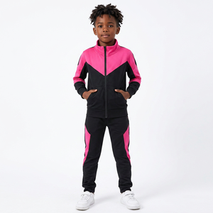 Survêtement color block pour femme, fermeture éclair intégrale, col montant, style sportif, avec poches latérales, idéal pour l'automne - Product Image 5