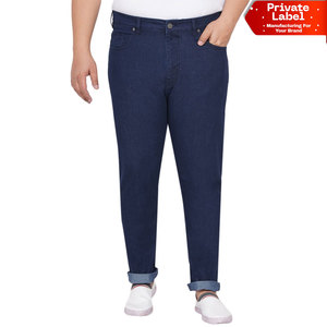 Pantalons en jean déchirés et usés pour hommes, mode streetwear, jeans classiques à coupe droite, jeans en coton de qualité supérieure pour hommes - Product Image 1