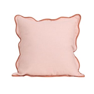 Funda de cojín de lino y algodón de color liso rosa y azul, funda de almohada cuadrada de estilo nórdico para decoración del hogar - Product Image 3