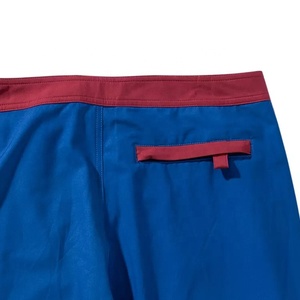 Short de bain athlétique taille haute pour homme personnalisé OEM Vente en gros Short de sport essentiel d'été à séchage rapide avec logo en tissu lavé chaud - Product Image 2