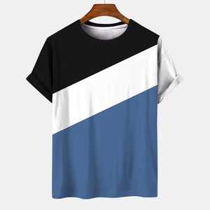 เสื้อยืดผู้ชายคุณภาพสูง ราคาดีที่สุด ทรงปกติ ระบายอากาศได้ดี ผ้าฝ้าย 100% - Product Image 5