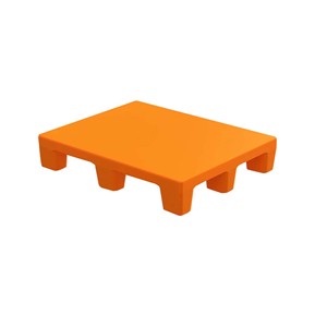 Single Faced 1000*500*140mm Euro Pallet Six Feet Plastic 4-Way Entry Single Face - Product Image 1