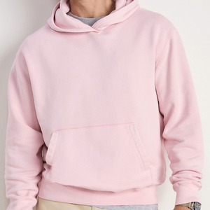 Sudadera con Capucha 100% Algodón Terry, Estampado Oscuro Batik, Flecos Desgastados, para Hombre y Mujer, Temporada de Primavera - Product Image 3