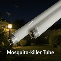 Lampe anti-moustiques écologique non toxique, tube lumineux UV-A, sans danger pour les enfants et les animaux domestiques, utilisation en intérieur