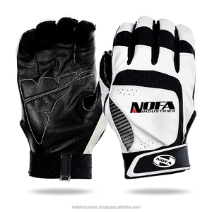 Meilleure vente Gants de frappe de baseball en cuir de qualité pour jeunes enfants Gants d'entraînement personnalisés à manchette courte avec logo de sublimation - Product Image 3