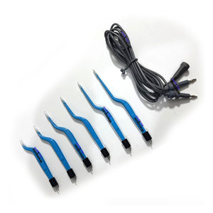 Pinzas Bipolares Electroaisladas Oftálmicas Reutilizables con Punta de 1.0 mm, con Cable Opcional, Fabricadas por Wenquar Surgical - Product Image 1