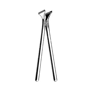 Écarteur de plâtre Beeson en acier inoxydable, lame de 1,5 cm, 30 cm / 12'', instrument chirurgical orthopédique de haute qualité pour plâtre MOL - Product Image 1