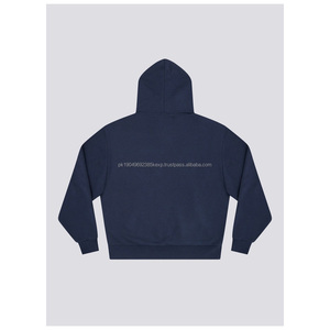 Sudaderas con Capucha Extra Grandes de Estilo Nuevo con Hombros Caídos para Hombre, Diseño Personalizado, Patrón Sólido, Estilo Urbano de Invierno con Bordado - Product Image 5