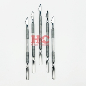 Customized Design Nail Pusher Silver Logo Stainless Steel <b>Manicure</b> Pedicure <b>Kit</b> Nail <b>Kit</b> Unisex Sustainable Clipper Portable - Product Image 1