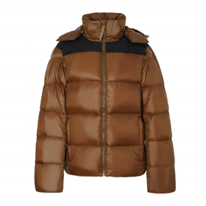 Veste bomber matelassée légère en polyester, tendance, avec logo personnalisé, vêtements de mode, veste d'hiver pour homme - Product Image 1