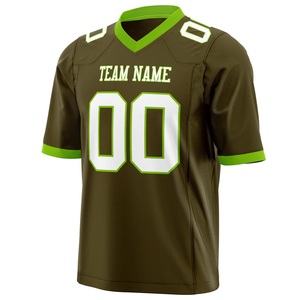 Championship Style Football Jersey <b>Athletic</b> Teamwear Custom Colors Logo Name Number Export Quality Manufacturer Jersey - Product Image 5