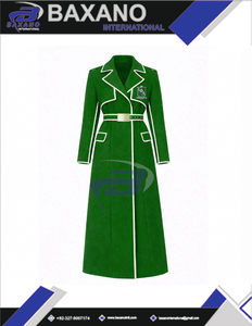 Iota phi เสื้อโค้ทผ้าวูลรุ่น Lambda เสื้อโค้ทสำหรับสตรีเสื้อคลุมยาวแบบมีเข็มขัดเสื้อโค้ท - Product Image 4