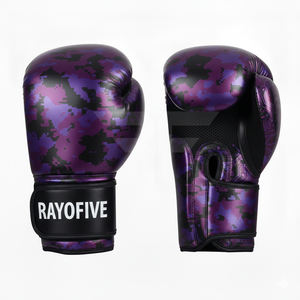 Gants de boxe en cuir PU, logo personnalisé, pour entraînement, sparring et compétition, adultes et enfants. - Product Image 4