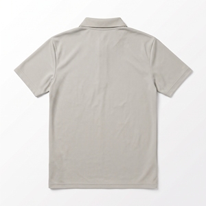 Polo en tissu Stone Color à manches courtes, col boutonné, logo personnalisé, tee-shirt uniforme pour équipe sportive ou club - Product Image 3