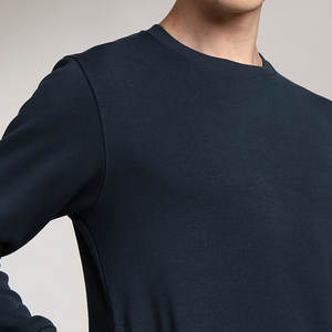 Sweat-shirts décontractés pour hommes grandes tailles, vêtements de rue personnalisés, motif uni en polyester et coton pour la saison hivernale - Product Image 6