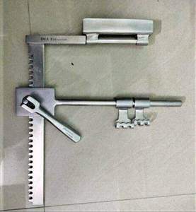 Écarteur de côtes IMA en acier inoxydable allemand de qualité supérieure, instrument chirurgical manuel réutilisable pour la chirurgie thoracique - Product Image 3