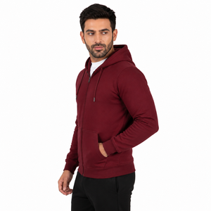 Sweat à capuche zippé pour homme, contemporain, offrant une douceur premium, une chaleur confortable et un style pratique pour un usage quotidien décontracté et moderne. - Product Image 2