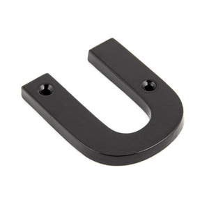 Letras Decorativas de Hierro Fundido Negro Mate Modernas para Casa, Letras Metálicas Resistentes para Montar en la Pared, Letras para Letreros de Dirección y Nombre para Puerta - Product Image 4