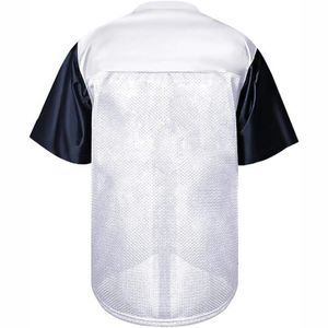 Maillot de rugby en mesh à manches courtes, grande taille, design tendance, haute qualité, personnalisable, respirant, uniforme de football américain - Product Image 3