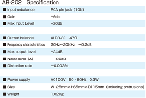 Convertidor XLR Cuadrado Sin Balanceado a Balanceado JR SOUND AB-202 para Micrófono, Amplificador, Salida Mono de 1 Canal, Construcción Metálica - Product Image 4