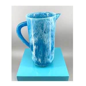 Luxury Handmade Resin <b>Water</b> Jug for Decorative Tabletop Presentation Contemporary Living Spaces and Beverage Serving Purposes - Product Image 1