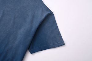 Camisetas Vintage con Gráficos Desgastados para Hombre, Camiseta Negra Estampada de 250 g/m², Camiseta Oversize - Product Image 3