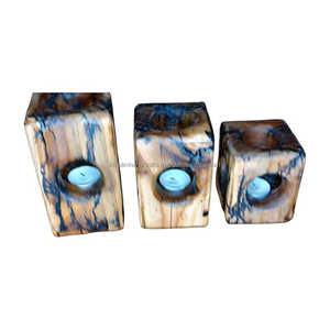 Elegant Gold-Plated Metal <b>T</b>-<b>Light</b> Holder, Luxury <b>Candle</b> Stand for Wedding, Party & Event Decorations - Product Image 5