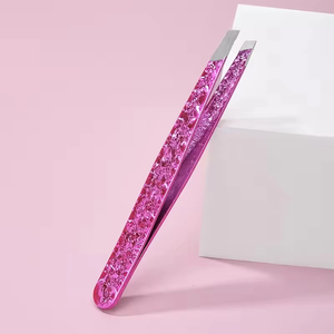 Pinza Profesional para Cejas con Punta Fina de Acero Inoxidable, Ecológica, Ligera, de Alta Calidad y Lujo - Product Image 3