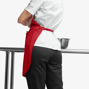 Tabliers de cuisine personnalisés unisexe en coton et polyester imprimé pour chefs de restaurant, hommes et femmes, vierges, vente en gros - Product Image 3