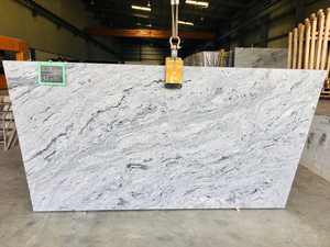 Losas de Granito Blanco Viscount Pulido para Encimeras de Cocina, Pisos y Proyectos de Villas, Proveedor de India - Product Image 5