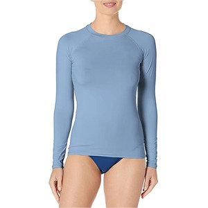 4-Way Stretch Women <b>Long</b> <b>Sleeve</b> <b>Base</b> <b>Layer</b> Moisture Wicking Gym Compression Shirt Custom Label Rash Guard - Product Image 3