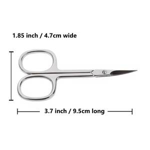 Stainless Steel Manicure <b>Scissors</b> With Round Handle Sharp Blade <b>For</b> <b>Nail</b> Care Adult Use - Product Image 3