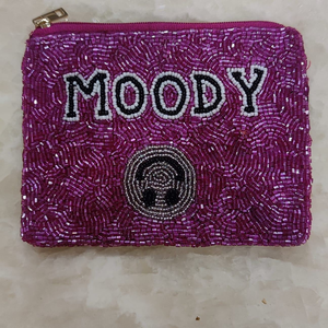 Pochette de soirée pour femmes 2023, en satin, avec perles, porte-monnaie avec paon doré, portefeuille coloré à perles pour femmes et enfants - Product Image 1