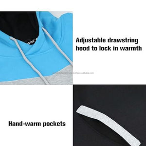 Sweat-shirts en coton haut de gamme tendance pour hommes, sweat-shirts surdimensionnés en gros, logo personnalisé, sweat-shirts à capuche streetwear - Product Image 4