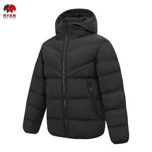 Veste matelassée sur mesure pour homme, logo personnalisé, fermeture éclair, tissu respirant et confortable, écologique - Product Image 4