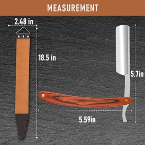 มีดแค้มปิ้งด้ามไม้ ใบมีดสแตนเลส ดีไซน์เลื่อนเปิด ความหนา 0.6 มม. - Product Image 6