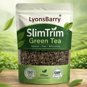 Thé vert en vrac LyonsBarry SlimTrim 100g, pur et naturel, rafraîchissant, complément alimentaire - Product Image 2