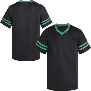 Camiseta de Fútbol Profesional Personalizada, Mezcla de Spandex, Diseño Bordado Personalizado, Crea Tu Propia Ropa Deportiva, Proveedor OEM de Fábrica - Product Image 1