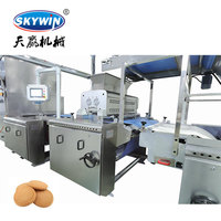 Premium geautomatiseerde apparatuur voor de voedingsmiddelenindustrie, bakkerijapparatuur, automatische biscuitproductielijn, biscuitmachine