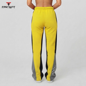 Pantalones Deportivos Casuales de Invierno para Mujer, con Cintura Elástica, 100% Algodón Ecológico, Estilo Flare, Satinados, Precio al por Mayor - Product Image 5