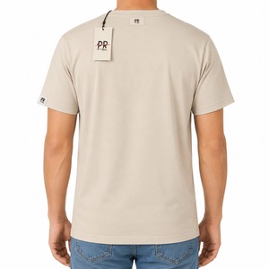 เสื้อยืดแขนสั้นผู้ชาย ผ้าฝ้ายผสมพรีเมียม สวมใส่สบาย ทรงปกติ สตรีทแวร์ลำลอง ดีไซน์ทันสมัย ขายดีที่สุด สินค้ามาใหม่ - Product Image 3