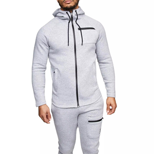Survêtements de luxe pour hommes, vêtements de sport, tenues de fitness, en molleton technique, ensemble 2 pièces, confortables, prix raisonnable, service OEM - Product Image 5