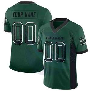 Maillot de football rétro unisexe SPOFIT en polyester, coupe courte, manches courtes, respirant, maille oversize, streetwear, protection UV - Product Image 5