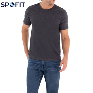 Hot Selling Summer T Shirt for Men Custom Logo Fitness Casual Quick Dry Wholesale Men's T-Shirts O-<b>Neck</b> <b>Light</b> Weight Shirts - Product Image 5